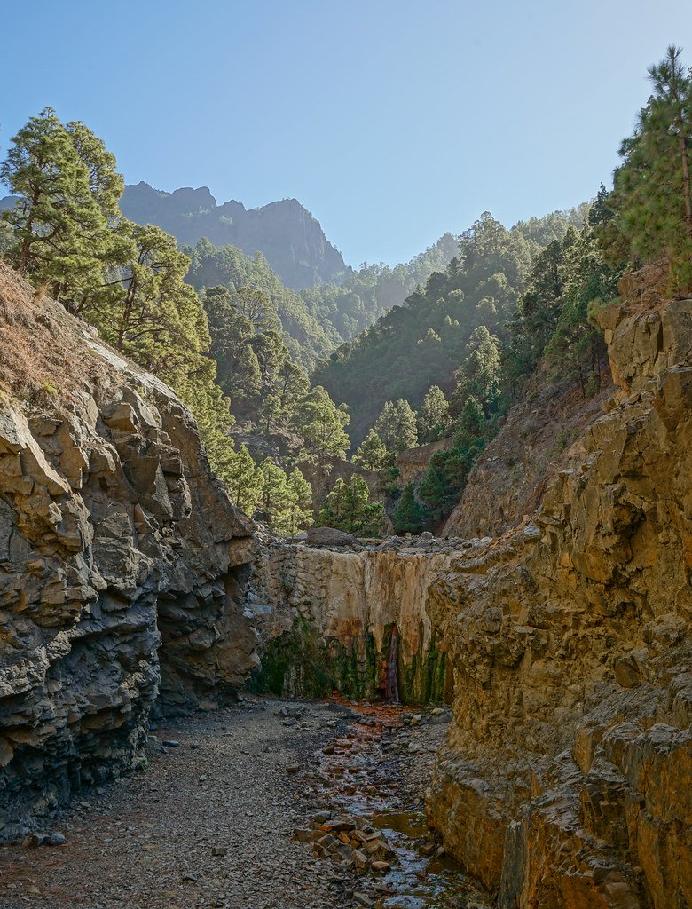 La Caldera de Taburiente en La Palma