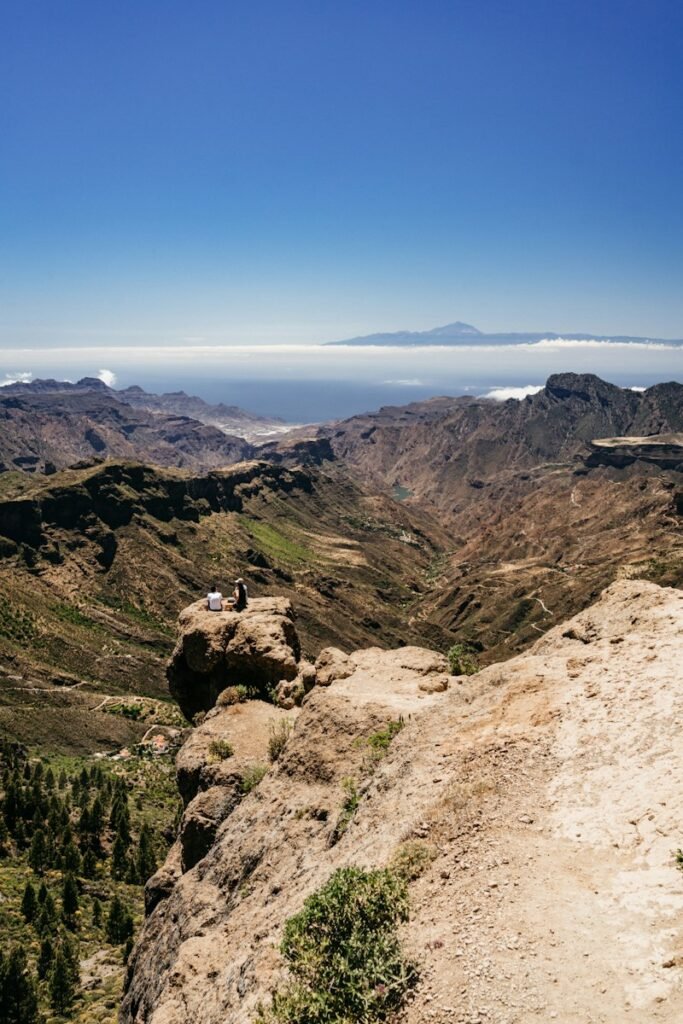 Vista desde el Roque Nublo, Gran Canaria