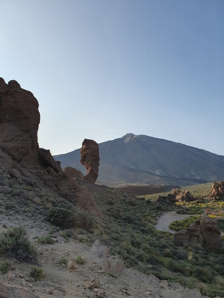 Roques de García con El Teide al fondo