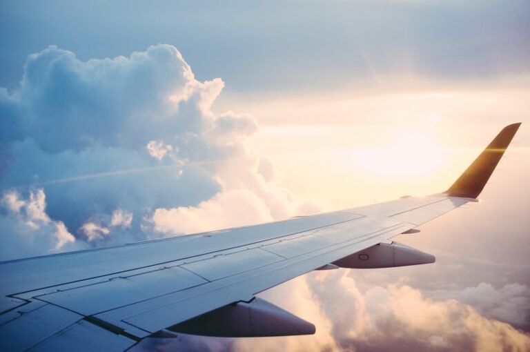 Vista aérea desde avión