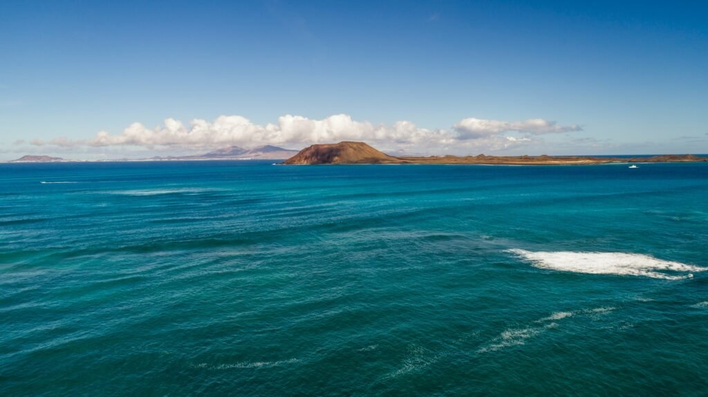 photography of island during daytime