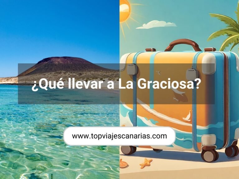 ¿Qué llevar a La Graciosa? (Checklist)