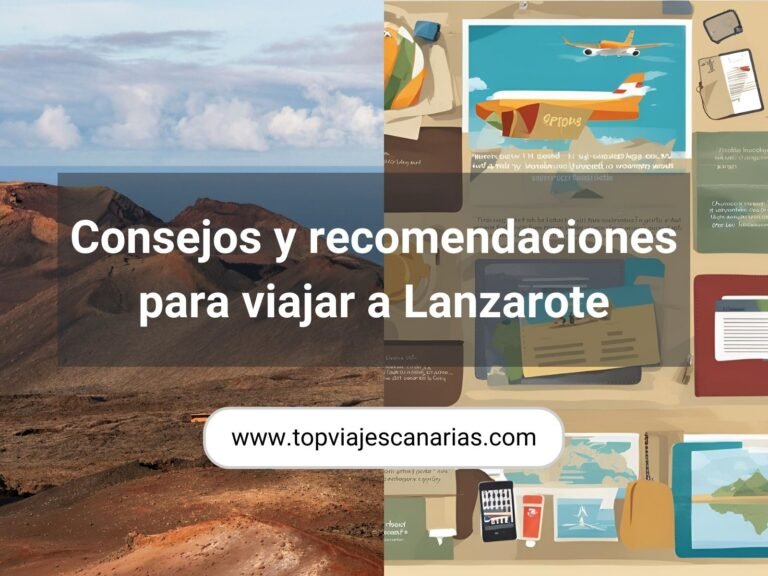 Consejos para viajar a Lanzarote