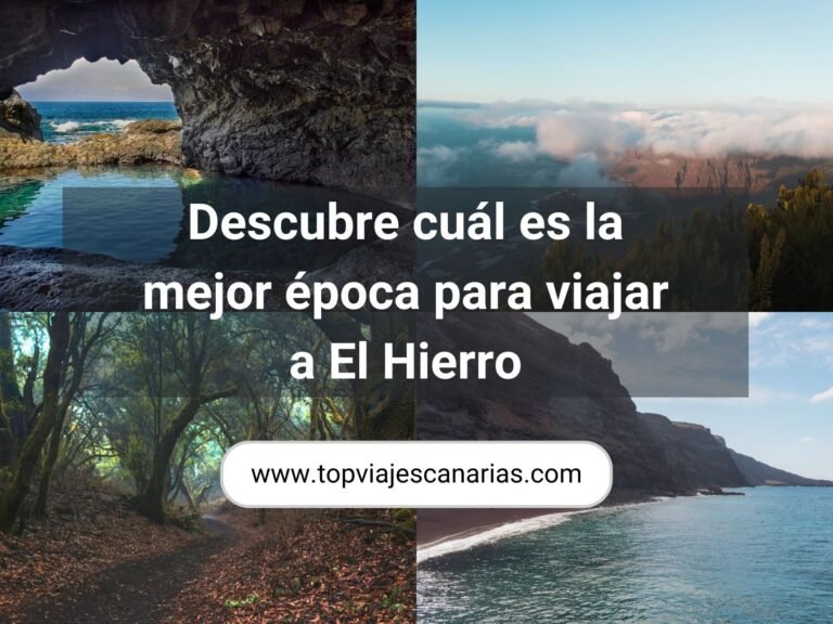 Descubre la mejor época para viajar a El Hierro