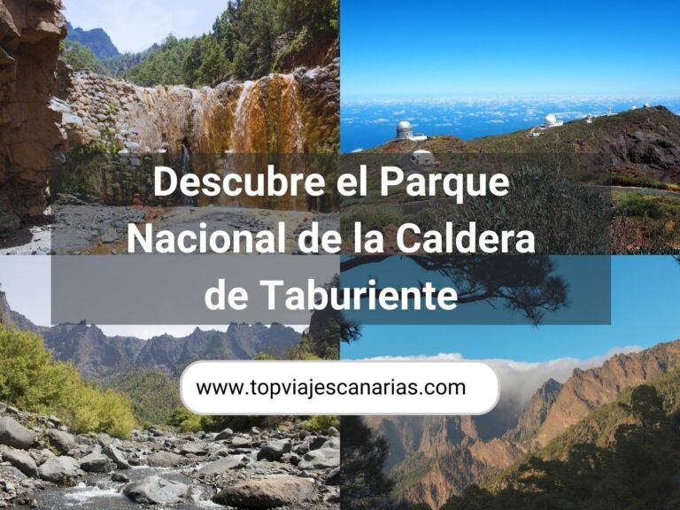 Parque Nacional de la Caldera de Taburiente en La Palma