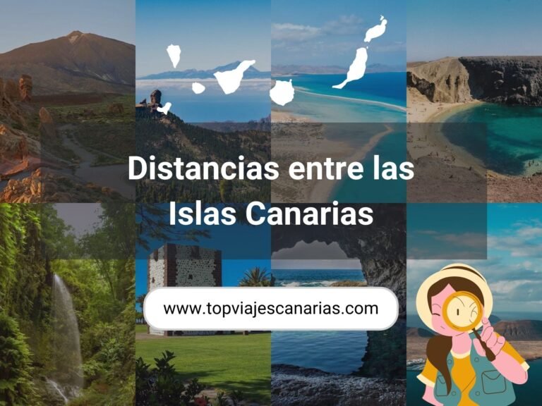 Distancias entre las Islas Canarias