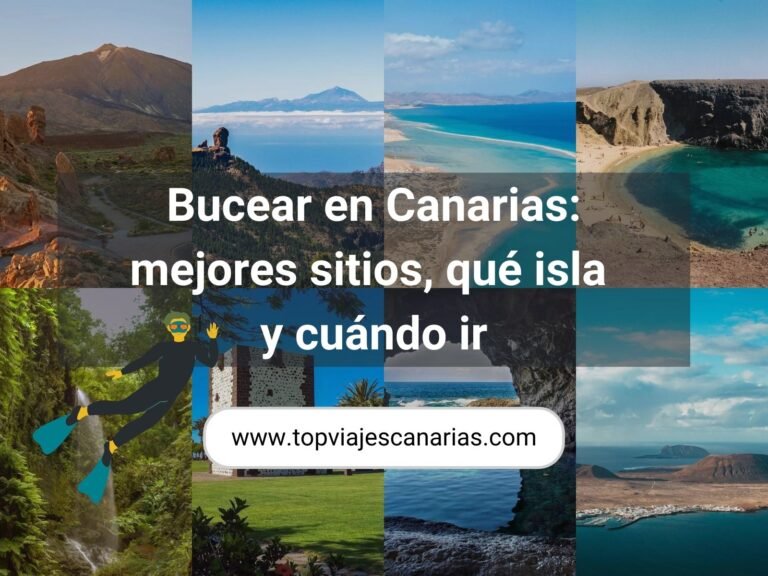 Bucear en Canarias