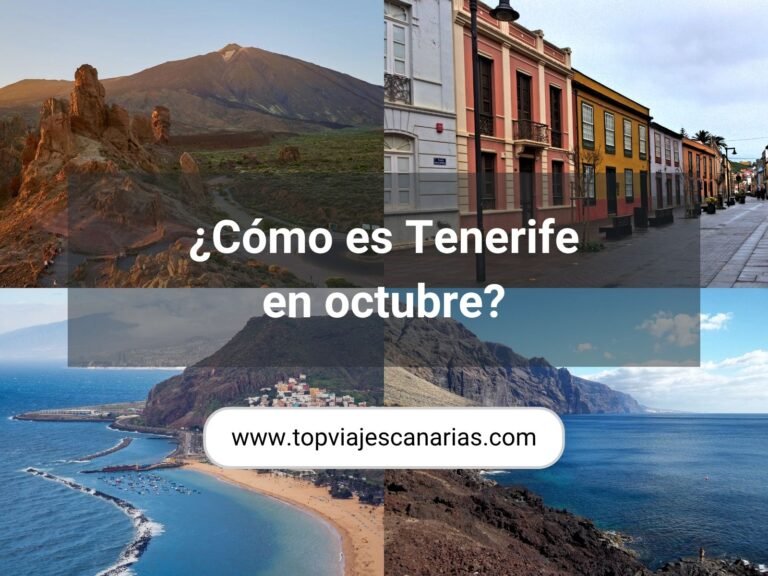 Viajar a Tenerife en octubre